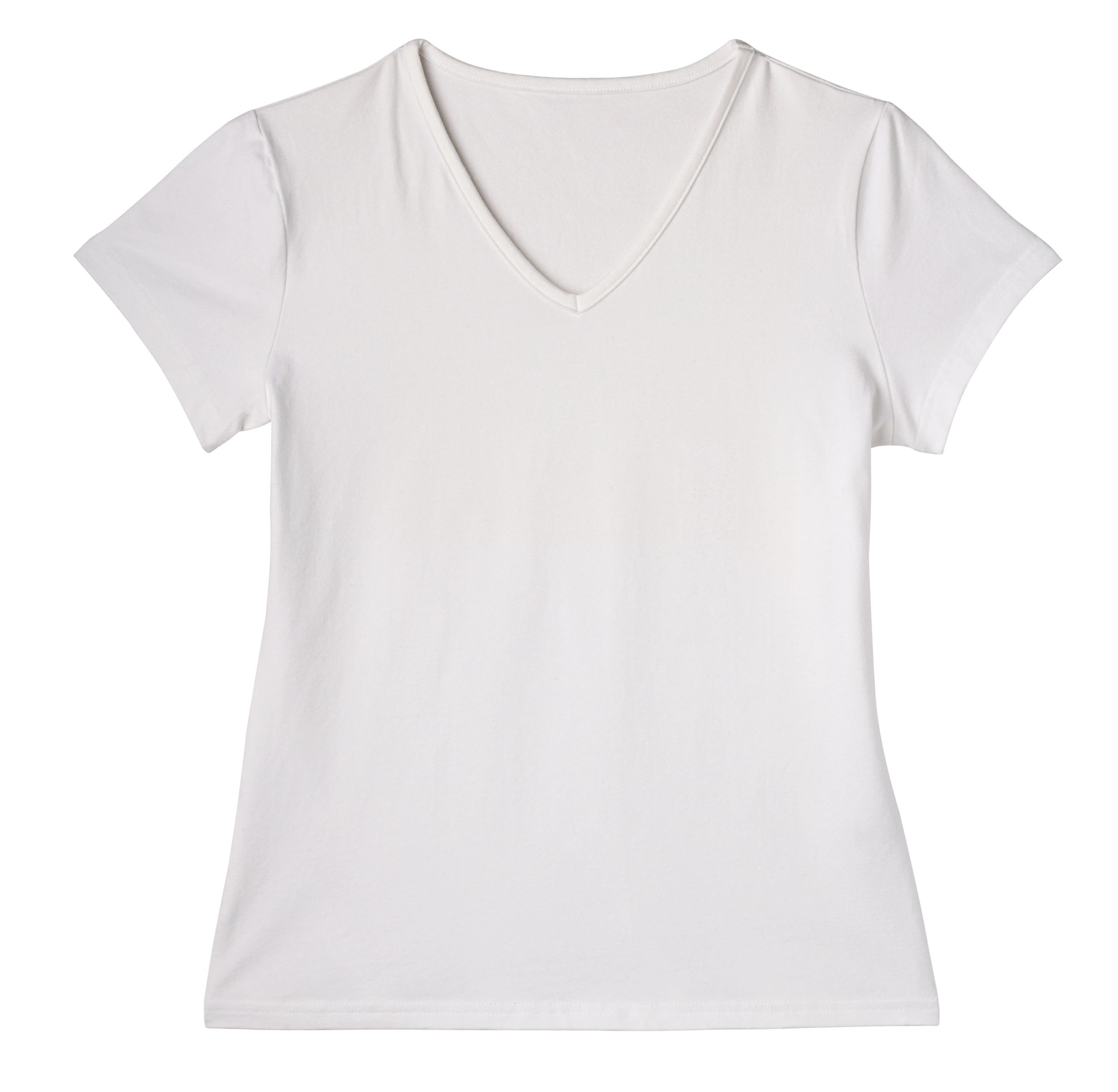 White t-shirt mockup representing christian t-shirts