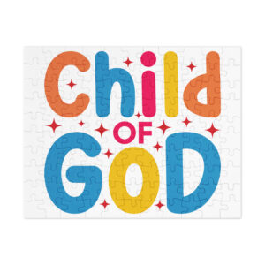 Jigsaw puzzle with tin